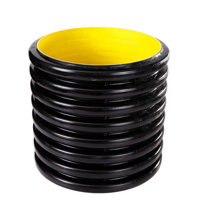 Tuyau lisse DN700 DN1200mm de mur de HDPE de polyéthylène haute densité