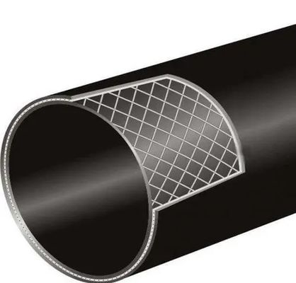 Acier souterrain Mesh Wire Reinforced de drain de tempête de HDPE de De360mm